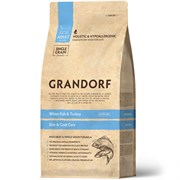 GRANDORF CAT White Fish&Turkey SKIN&CARE (Белая рыба с индейкой - забота о коже и шерсти для кошек) 400 гр. GRANDORF CAT White Fish&Turkey SKIN&CARE (Белая рыба с индейкой - забота о коже и шерсти для кошек) 400 гр.