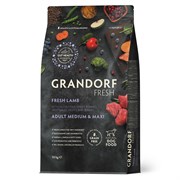 GRANDORF Fresh Dog Adult MED&MAXI Lamb&Sweet Potato (Свежее мясо ягненка с бататом для собак средних и крупных пород) 10 кг GRANDORF Fresh Dog Adult MED&MAXI Lamb&Sweet Potato (Свежее мясо ягненка с бататом для собак средних и крупных пород) 10 кг