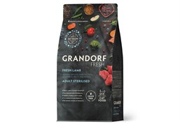 GRANDORF Fresh Cat STERILISED Lamb&Sweet Potato (Свежее мясо ягненка с бататом для стерилизованных кошек) 2 кг GRANDORF Fresh Cat STERILISED Lamb&Sweet Potato (Свежее мясо ягненка с бататом для стерилизованных кошек) 2 кг