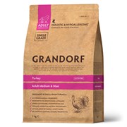 GRANDORF DOG Turkey&Rice All Breeds (индейка с рисом для собак всех пород) 1 кг. GRANDORF DOG Turkey&Rice All Breeds (индейка с рисом для собак всех пород) 1 кг.
