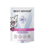 Best Dinner Exclusive Vet Profi Urinary кусочки в соусе Телятина85г