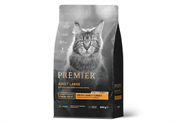 Premier Cat Lamb&Turkey ADULT (Свежее мясо ягненка с индейкой для кошек) 400 г