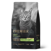 Premier Cat Lamb&Turkey ADULT (Свежее мясо ягненка с индейкой для кошек) 2 кг