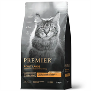 Premier Cat Lamb&Turkey ADULT LARGE (Свежее мясо ягненка с индейкой для кошек крупных пород) 2 кг