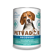 Petvador собаки Восстановительная диета для собак 340г