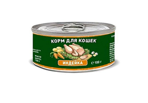 Solid Natura Holistic Индейка влажный корм для кошек жестяная банка 0,1 кг ZB136730
