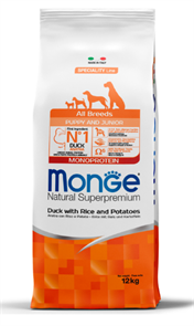 {{productViewItem.photos[photoViewList.activeNavIndex].Alt || productViewItem.photos[photoViewList.activeNavIndex].Description || 'Monge Dog Speciality Line Monoprotein для щенков всех пород утка с рисом и картофелем, 12 кг'}}