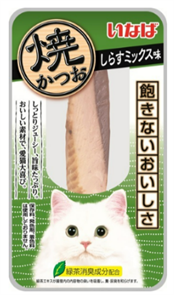 INABA Yaki Tuna Лакомство для кошек филе тунца со вкусом ширасу, 12 гр MZB939747