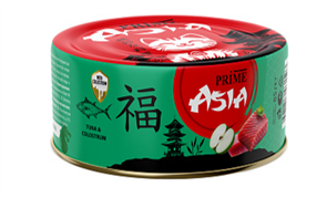 PRIME ASIA ж/б Тунец с колострумом в желе для котят, 85 гр MZB461572