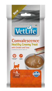 Лакомство для кошек Farmina Vet Life Convalescence Крем-суп в период восстановления с курицей и тунцом, 60 гр MZB108972