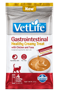 Farmina Vet Life Cat Gastrointestinal Крем-суп для кошек с курицей и тунцом при заболеваниях ЖКТ, 60гр MZB108989