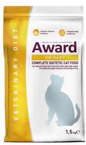 {{productViewItem.photos[photoViewList.activeNavIndex].Alt || productViewItem.photos[photoViewList.activeNavIndex].Description || 'Диетический корм AWARD VETERINARY DIET URINARY для взрослых кошек при мочекаменной болезни струвитного типа, 1.5 кг'}}