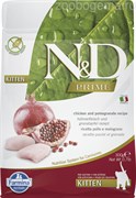 Н&Д сухой корм для котят курица с гранатом /Н&Д Cat Сhiken&Pomergranate Kitten, 300 гр