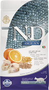 N&D LOW GRAIN CAT CODFISH & ORANGE ADULT 1,5 KG