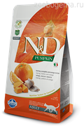 N&D CAT GF PUMPKIN HERRING 1,5 KG