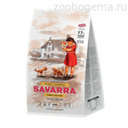 SAVARRA Kitten Сухой корм для котят 2кг Индейка/рис