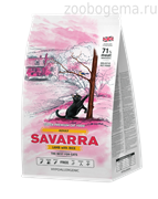 SAVARRA Adult Cat Lamb Сухой корм для взрослых кошек 400г Ягненок/рис