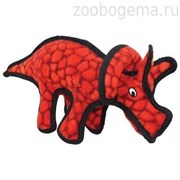 TUFFY Супер игрушка для собак Динозавр Трицератопс, малый, прочность 8/10