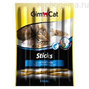 GIMCAT Sticks Палочки лакомые с лососем и форелью
