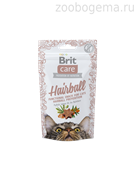 BRITE Meaty Hairball лакомство для кошек Контроль волосяных комков