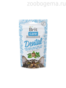 BRITE Meaty Dental лакомство для здоровья зубов кошки