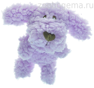 AROMADOG Игрушка для собак Собачка 6 см малая сиреневая