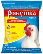 КП Премикс-концентрат Рябушка для с/х птицы, 500г (Эконом) 3099 (18 в кор.) КП Премикс-концентрат Рябушка для с/х птицы, 500г (Эконом) 3099 (18 в кор.)