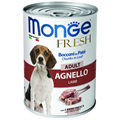 Monge Dog Fresh Chunks in Loaf консервы для собак мясной рулет из ягненка 400г ZB014571 - фото 12575