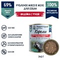 ТерриториЯ Карелия Рубленое мясо в желе для собак Индейка с уткой, 340 гр MZB561794 - фото 12940