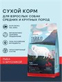 ТерриториЯ Таймыр Белая рыба и брусника для взрослых собак средних и крупных пород, 12 кг MZB560346 - фото 12991
