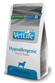 Вет Лайф гипоаллергенный со свининой и картофелем VET LIFE NATURAL DIET DOG HYPOALLERGENIC PORK & POTATO, 2 кг MZB040954 - фото 13522