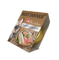 КОРМ BEST DINNER Ж/Б HOLISTIC для взрослых и стерилизованных кошек индейка с белой рыбой, 75 гр MZB408375 - фото 13560