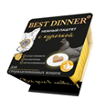 Best Dinner консервированный полнорационный паштет с курицей для взрослых и стерилизованных кошек, 100 гр MZB404605 - фото 13727