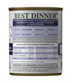 Консервы Best Dinner Super Premium Мясные деликатесы "С перепелкой" для взрослых собак и щенков с 6 месяцев, 340 гр MZB264515 - фото 13827
