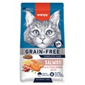 Сухой корм Wanpy Cat беззерновой с лососем для взрослых кошек, 1.5 кг MZB825128 - фото 14015