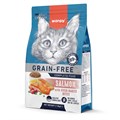 Сухой корм Wanpy Cat беззерновой с лососем для взрослых кошек, 1.5 кг MZB825128 - фото 14017