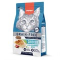 Сухой корм Wanpy Cat беззерновой с курицей для взрослых кошек, 1.5 кг MZB825104 - фото 14031