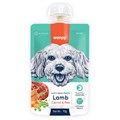Wanpy Dog Лакомство для собак Мясной мусс из ягненка и моркови с горохом, 90 гр MZB870234 - фото 14105