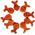 Wanpy Dog лакомые кусочки из нежного лосося в форме рыбок, 100 гр MZB868002 - фото 14177