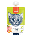 Wanpy Cat Лакомство для кошек Мясной мусс из тунца и курицы с морковью, 90 гр MZB871545 - фото 14207