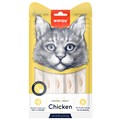 Wanpy Cat Лакомство для кошек "нежное пюре" из курицы, 350 гр MZB871354 - фото 14217