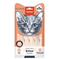 Wanpy Cat Лакомство для котят «нежное пюре» из лосося, 70 гр MZB874065 - фото 14226