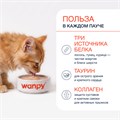 Wanpy Cat Лакомство для котят «нежное пюре» из лосося, 70 гр MZB874065 - фото 14229