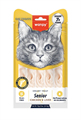 Wanpy Cat Лакомство для пожилых кошек «нежное пюре» из курицы и куриной печени, 70 гр MZB874027 - фото 14264