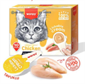 Wanpy Cat Крем-лакомство из курицы в ложечке для кошек, 160 гр MZB871910 - фото 14266