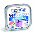 Диетический корм Monge VetSolution Cat Dermatosis Дерматозис для кошек при заболеваниях кожи, 100 гр MZB014601 - фото 14376