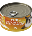 Pink 365 полнорационные консервы для кошек "Курица с печенью и лактоферрином", 175гр MZB735602 - фото 14580