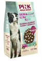 Pink MEGA BOOST "Skin & Coat" корм для собак всех возрастов "Лосось с черникой" 2 гранулы, 2кг MZB431386 - фото 14657