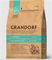 GRANDORF DOG 4 Meat PROBIOTIC MED&MAXI 4 мяса с пробиотиками для собак средних и крупных пород, 1 кг. MZB851119 - фото 14819