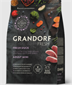 GRANDORF Fresh Dog Adult MINI Duck&Sweet Potato Свежее мясо утки с бататом для собак мелких пород, 1 кг MZB852833 - фото 14859